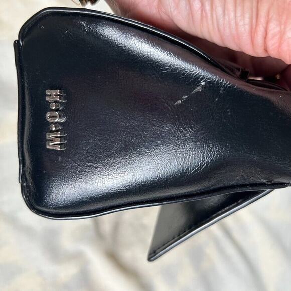 House of Want vegan black leather purse chain shoulder strap Y2K Capsule style - Picture 16 of 16